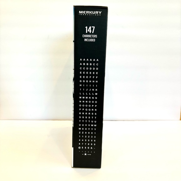 Merkury Innovations Light Up LED Cafe Letter Board New In Box - Picture 5 of 9